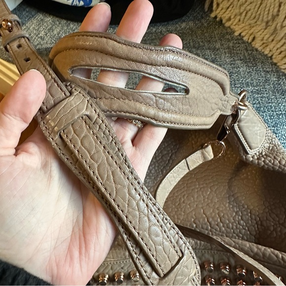 Pebbled Lambskin Darcy Hobo Tan Rose Gold Hardware - Picture 10 of 14